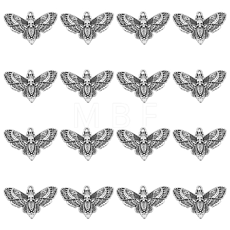 30Pcs Tibetan Style Alloy Pendants FIND-FH0007-05-1
