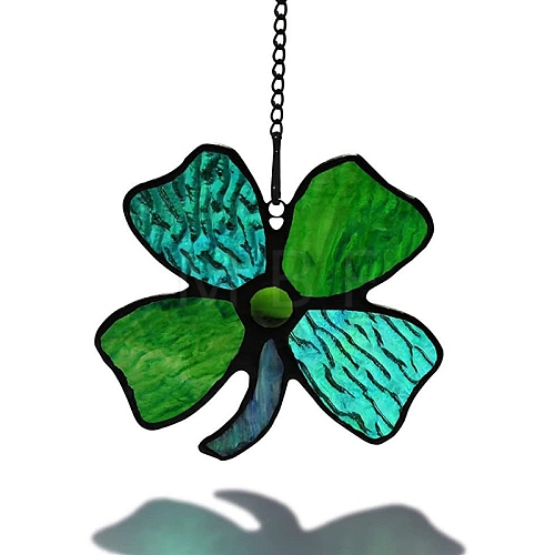 Saint Patrick's Day Theme Acrylic Window Hanging Pendant Decoration PW-WG17282-07-1