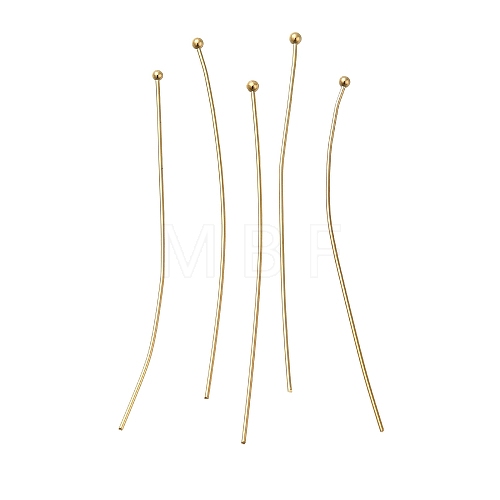 Brass Ball Head Pins KK-H502-03H-G-1