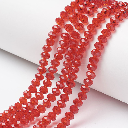 Glass Beads Strands X-EGLA-A034-T8mm-D01-1