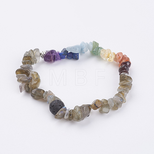 Chakra Jewelry BJEW-JB03557-03-1