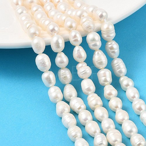 Natural Cultured Freshwater Pearl Beads Strands PEAR-I007-01C-05A-1