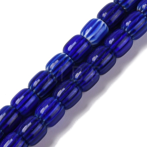 Handmade Lampwork Beads Strands X-LAMP-K041-01B-21-1