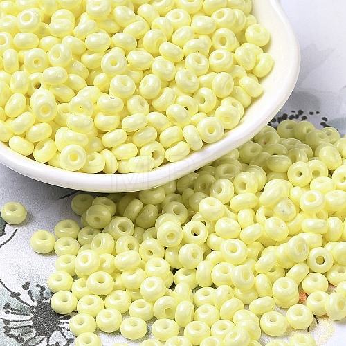 Baking Paint Glass Seed Beads SEED-B001-02A-13-1