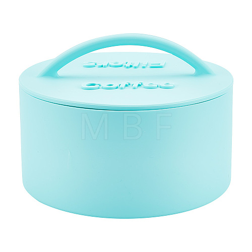 Round Silicone Storage Box CON-WH0089-23-1