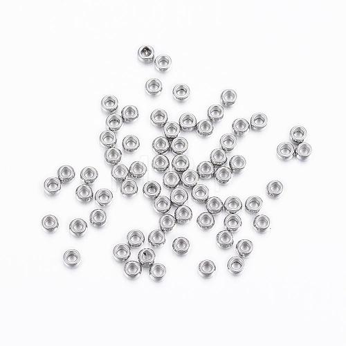 304 Stainless Steel Spacer Beads STAS-H376-37-1