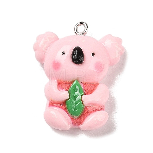 Cute Animal Opaque Resin Pendants FIND-B035-01-1