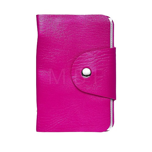 20 Slots Imitation Leather Rectangle DIY Nail Art Image Plate Storage Bags MRMJ-R085-019J-1