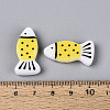 Printed Opaque Resin Beads RESI-N043-22F-4