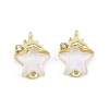 Alloy Crystal Rhinestone Charms AL-CBA8C77-01C-G-1