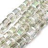 Electorplated Glass Beads EGLA-E006-1A-1