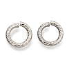 304 Stainless Steel Open Jump Rings STAS-I178-05P-1