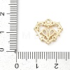 Brass Micro Pave Cubic Zirconia Pendants KK-Z094-01G-01-3