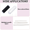 10Rolls 2 Colors Polyester Sewing Thread DIY-CY0003-32-6