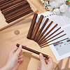 Waxed Round Wooden Sticks WOOD-OC0004-42A-3