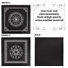 2 Sheets 2 Style Non-Woven Fabric Tarot Tablecloth for Divination AJEW-CN0001-62A-6