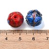 Handmade Gold Sand Lampwork Beads LAMP-K048-02-3
