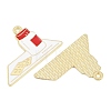 Medical Theme Alloy Enamel Pendants AL-CBA2919-03G-10C-2