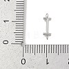 304 Stainless Steel Letter Connector Charms LS-STAS-M108-01P-09-3