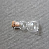 Gourd Shape Miniature Glass Bottles BOTT-PW0008-04-1