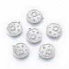 Tarnish Resistant 304 Stainless Steel Pendant Rhinestone Settings STAS-N097-251P-3