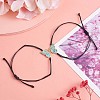 2Pcs Brass Enamel Butterfly Link Bracelets Set JB730B-2