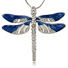 Alloy Enamel Dragonfly Big Pendants LS-ENAM-L034-03P-1