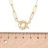 304 Stainless Steel Paperclip Chain Necklaces for Women NJEW-JN06034-01-4