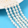 Natural Cultured Freshwater Pearl Beads Strands PEAR-I007-01B-02B-01-1