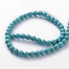 Synthetic Turquoise Beads Strands X-TURQ-S192-18mm-2-2