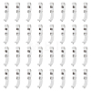 Unicraftale 60Pcs 316 Stainless Steel Fold Over Clasps STAS-UN0056-25-1