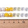 Electroplate Mixed Styles Glass Beads Strands EGLA-N022-13A-A01-4