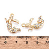Alloy Rhinestone Pendants FIND-N008-19KCG-3