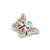 Alloy Enamel Pendants PALLOY-R151-29P-2