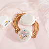 Oval Shape Velvet Rings Storage Gift Boxes CON-WH20001-06A-4