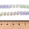 Electroplate Glass Beads Strands EGLA-D300-06-6mm-18-4