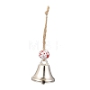 Iron Bell Hanging Ornaments HJEW-JM02464-1