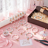 16Pcs 2 Styles Acrylic Bead Bracelets BJEW-GO00007-5