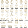 Chakra Theme Self Adhesive Brass Stickers DIY-SC0010-59-2