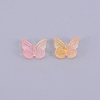 Transparent & Frosted Glass Beads KY-CJC0004-02D-1