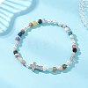 Natural Mixed Gemstone Beaded Stretch Bracelets for Women BJEW-JB13199-01-1