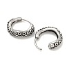 316 Surgical Stainless Steel Hoop Earrings EJEW-D096-09K-AS-2