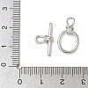Brass Toggle Clasps KK-CBAFC6C-07H-P-4