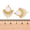 304 Stainless Steel Enamel Pendants STAS-K293-28G-01-3