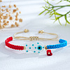 Bohemian Style Porcelain Bead Charm Bracelets OU3327-2