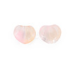 Two Tone Transparent Spray Painted Glass Beads GLAA-T022-24-C03-4