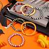 Handmade Polymer Clay Heishi Beads Stretch Bracelets Sets BJEW-JB05902-10-8
