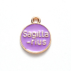 Alloy Enamel Pendants LS-X-ENAM-S124-01B-01F-3