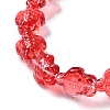 Transparent Glass Enamel Beads Strands GLAA-B021-06D-3