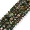 Natural Fuchsite Beads Strands G-C009-A02-1